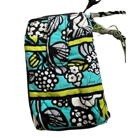 Vera Bradley Carry It All Wristlet Island Blooms - Picture 2 of 4